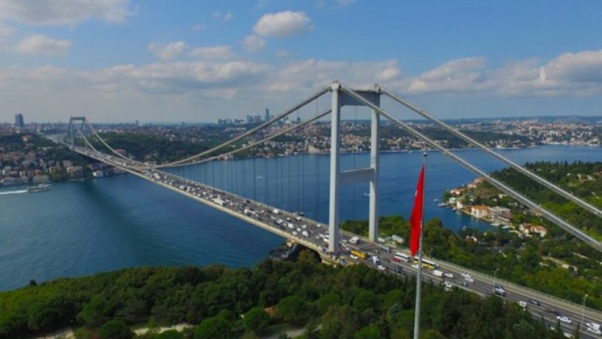 Fatih Sultan Mehmet Köprüsü'nde trafik kazası