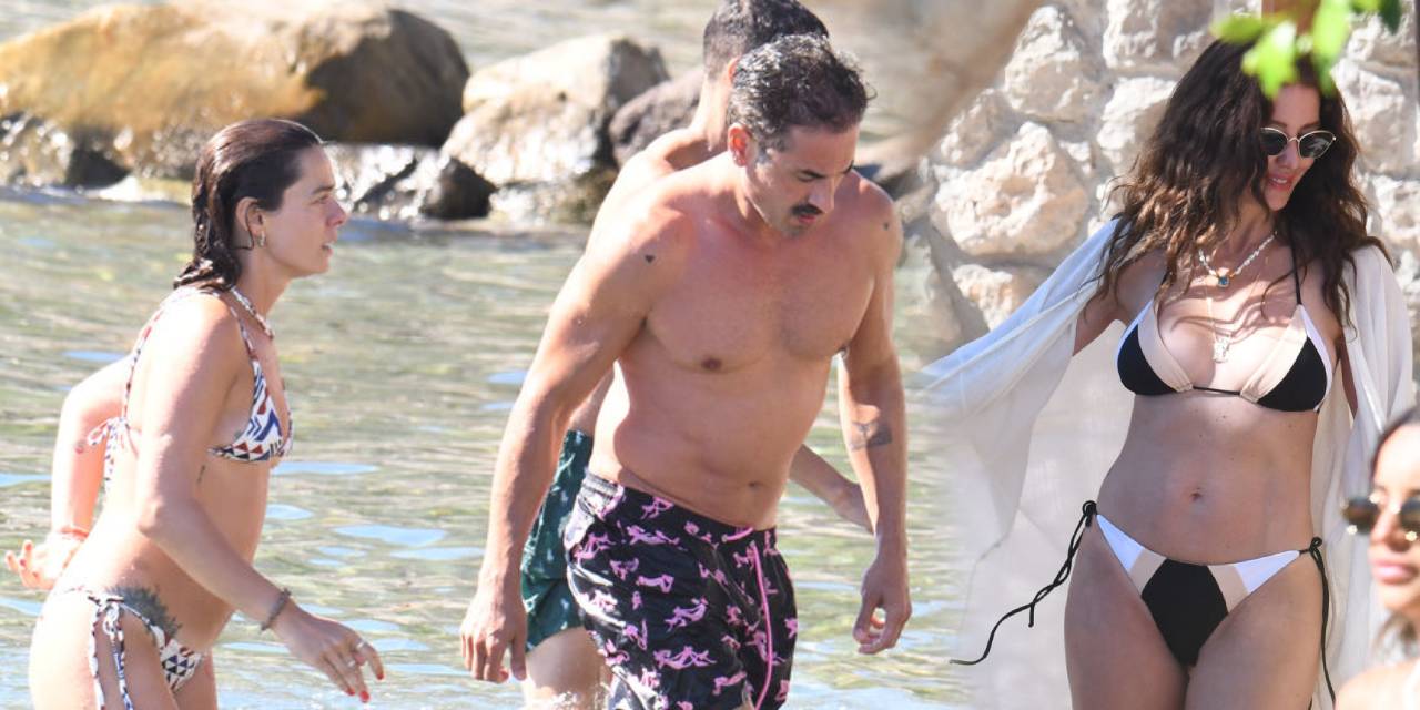 Bodrum'da sürpriz buluşma: Özge Özpirinçci, Tatlıtuğ ailesiyle bir arada!