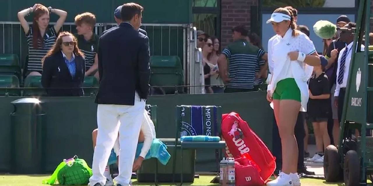 Wimbledon'da görülmemiş protesto