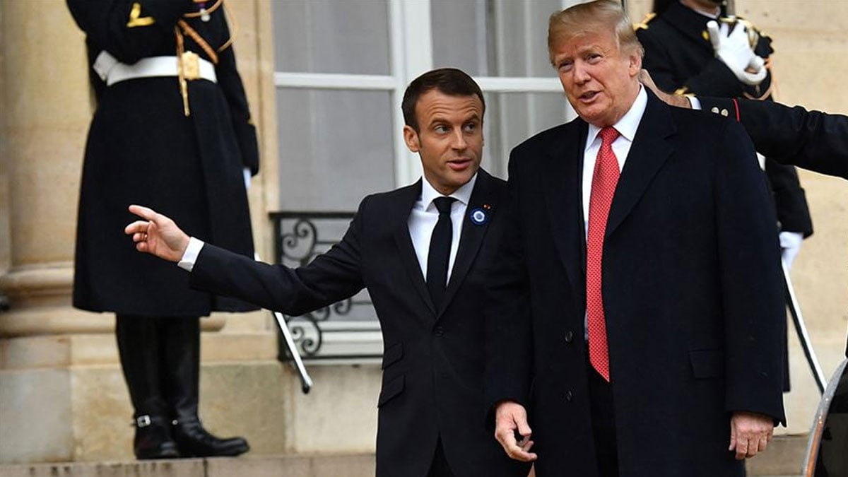 Macron'dan Trump'a: Avrupa’ya karşı duruşunu netleştirmeli
