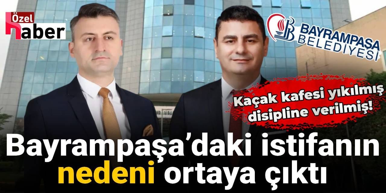 Bayrampaşa’daki istifanın nedeni ortaya çıktı: Kaçak kafesi yıkılmış, disipline verilmiş