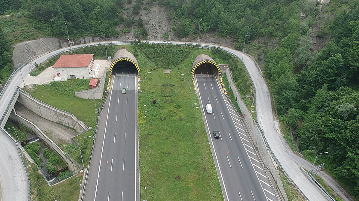 Kaynaşlı-Bolu Tüneli arası 20 gün kapalı