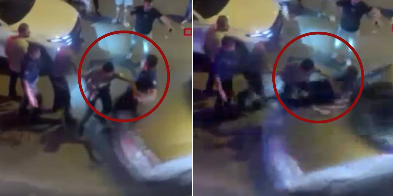 Bursa'da ortalık birbirine girdi! Firariyi korumak için polise çarptı