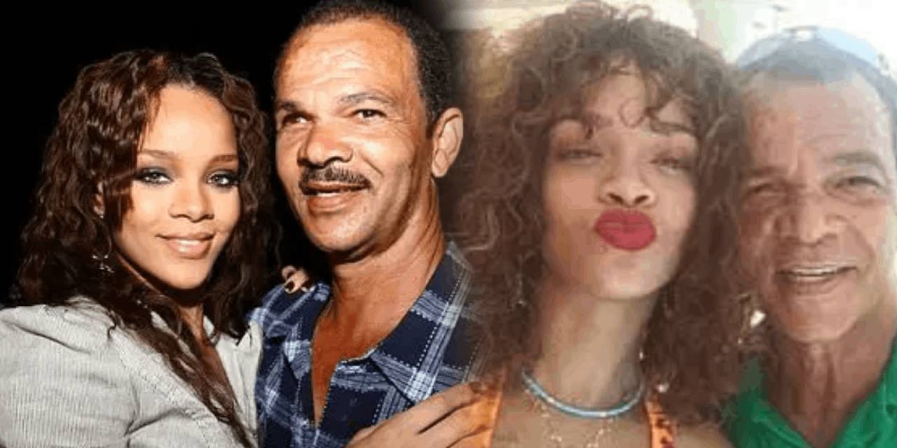 Rihanna, Barbados’ta babasına veda etti