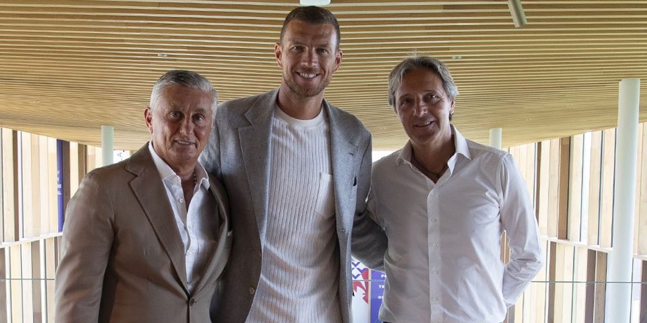 Edin Dzeko imzayı attı