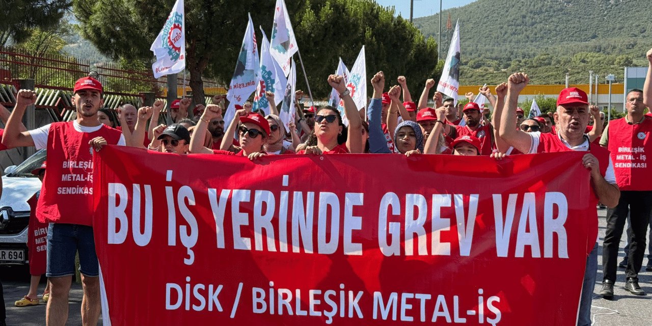 Bisiklet fabrikası işçileri işten attı grev başladı!