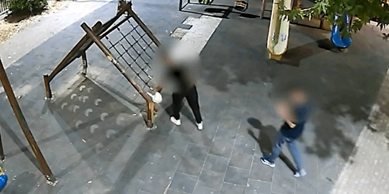 Yalova’da pes dedirten görüntüler: Kamerayı kırdı, kameraya yakalandı