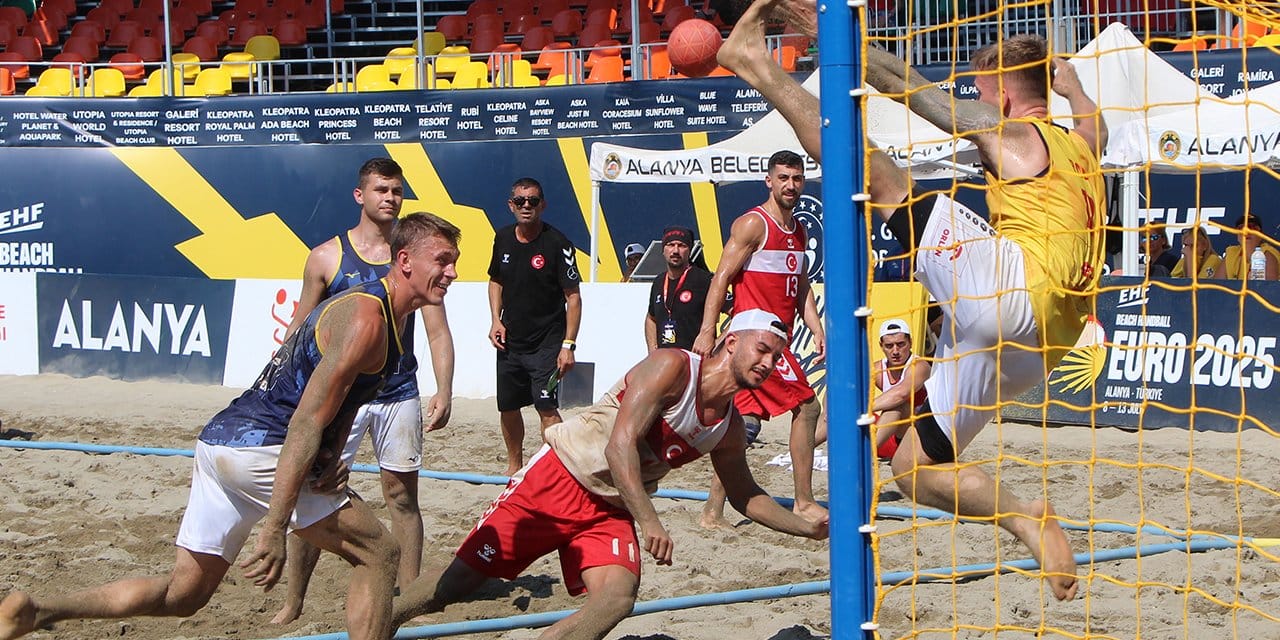 EHF Avrupa Plaj Hentbolu Şampiyonası'nda yarı final eşleşmeleri belli oldu