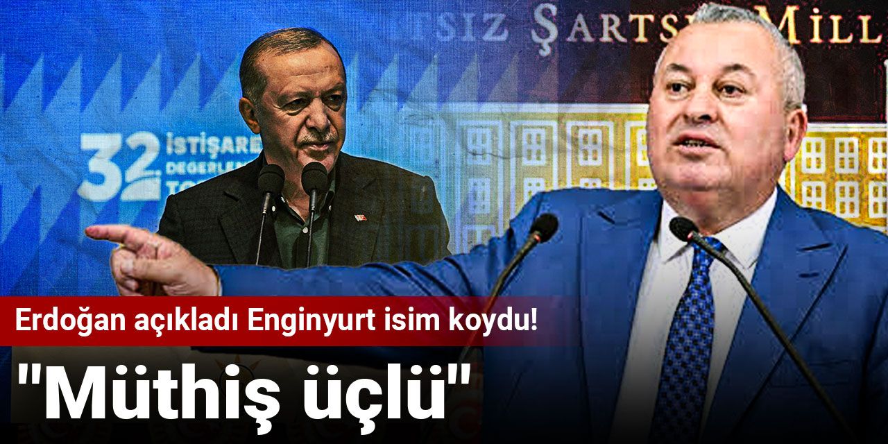 Erdoğan açıkladı Enginyurt isim koydu! "Müthiş üçlü"