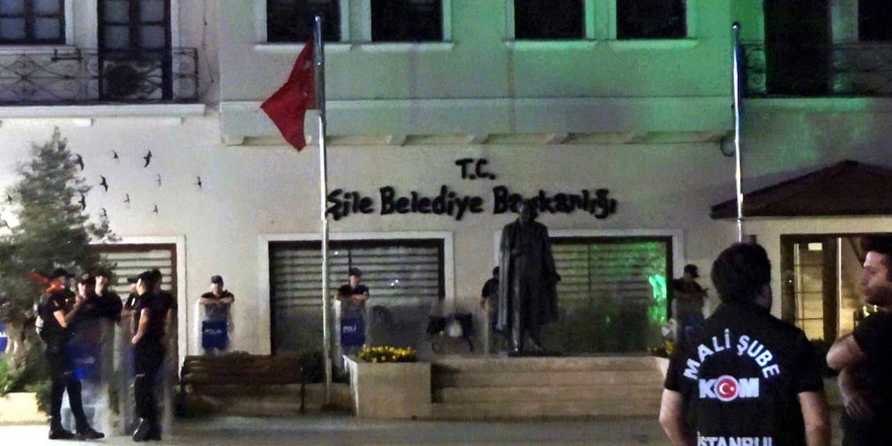 Şile Belediye başkanı ve beraberindeki isimler adliyeye sevk edildi