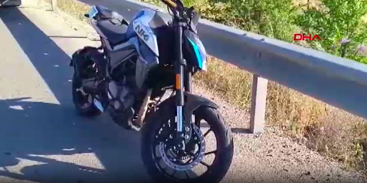 Afyon'da motosiklet otomobile çarptı: 1 ölü, 1 yaralı