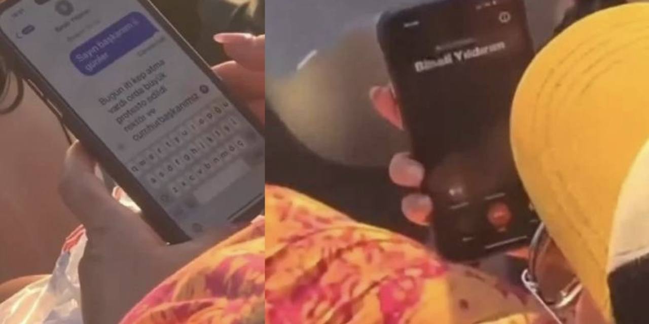 İTÜ mezuniyet töreninde Binali Yıldırım'a telefonla ihbar