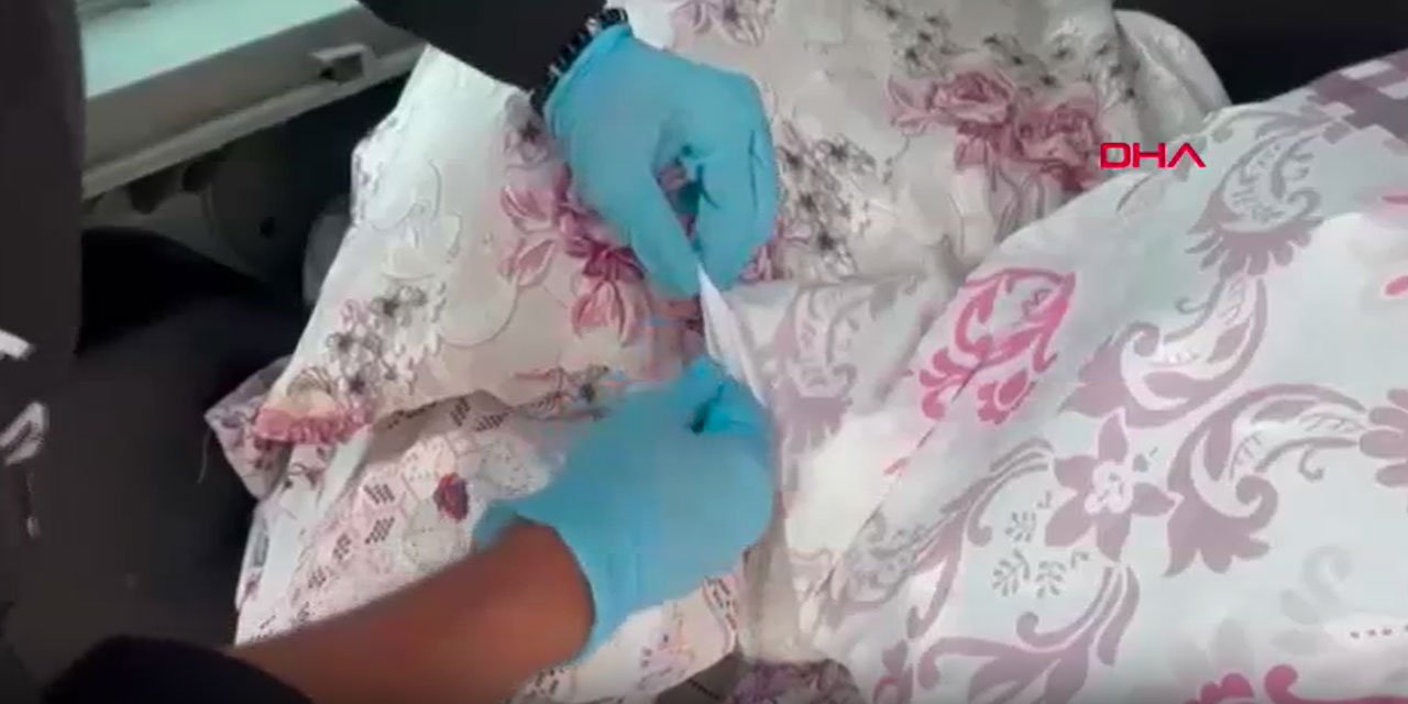 Yastık kılıflarında 265 bin sentetik hap ele geçirildi