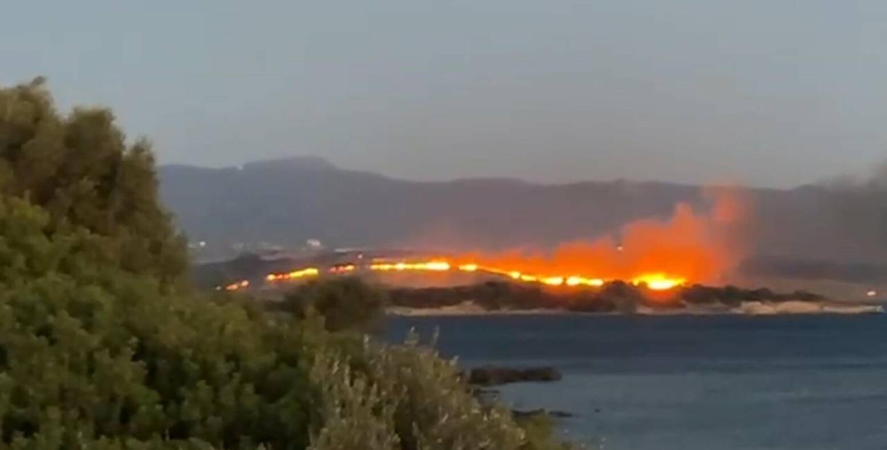 İzmir’deki yangın karayoluna ulaştı!