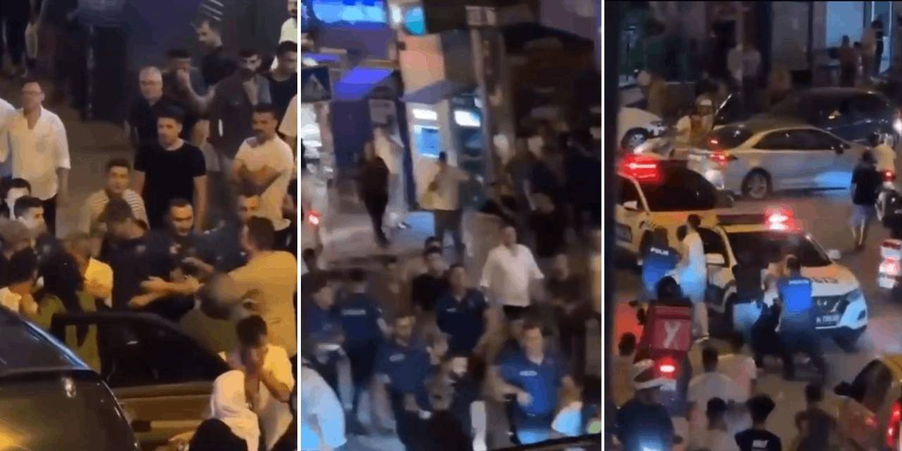 Bayrampaşa’da gece yarısı gerilimi: Polisle burun buruna geldiler!