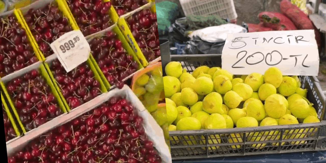 Kirazla başladı incirle devam: Kilosu 200 lira