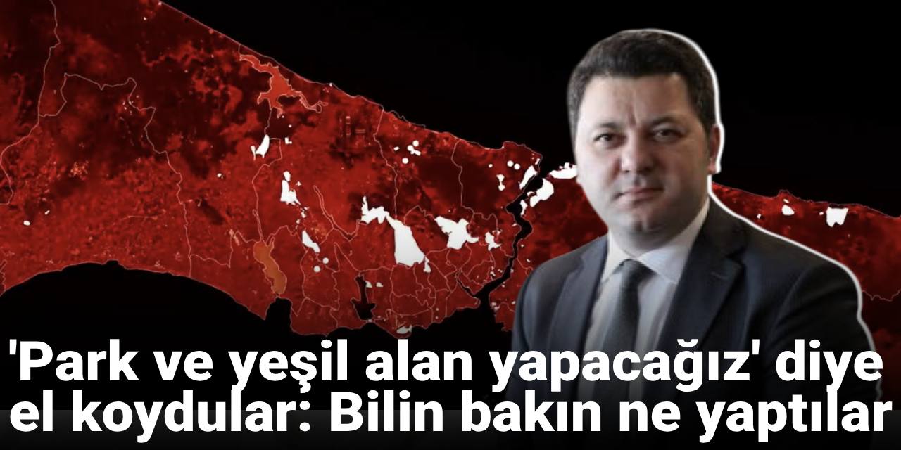 Park ve yeşil alan yapacağız diye el koydular: Bilin bakalım ne yaptılar!