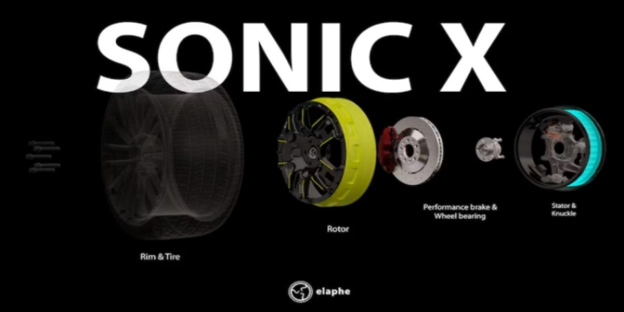 Doğrudan tekerleğe monte edilen motor sıradan bir arabayı canavara dönüştürüyor