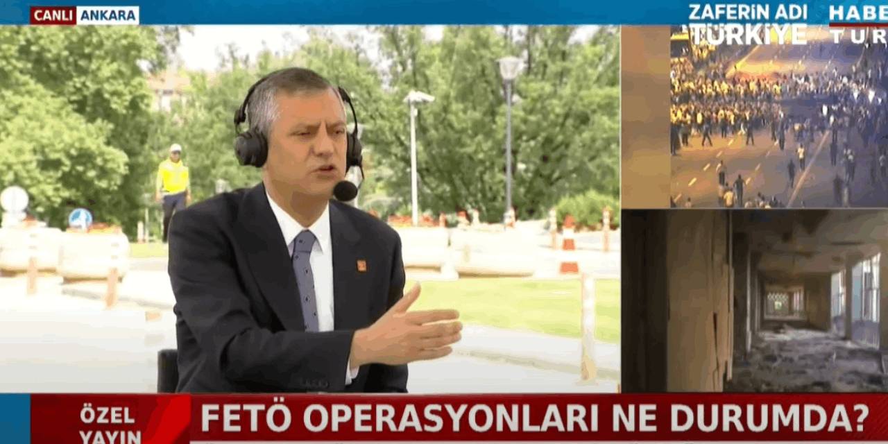 Özel'den Habertürk'ü zora sokacak Erdoğan sözleri