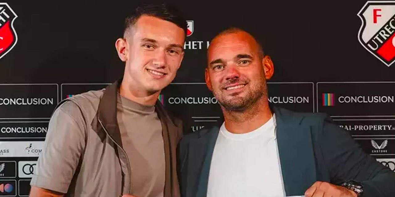 Sneijder’in oğlu 3 yıllık imza attı