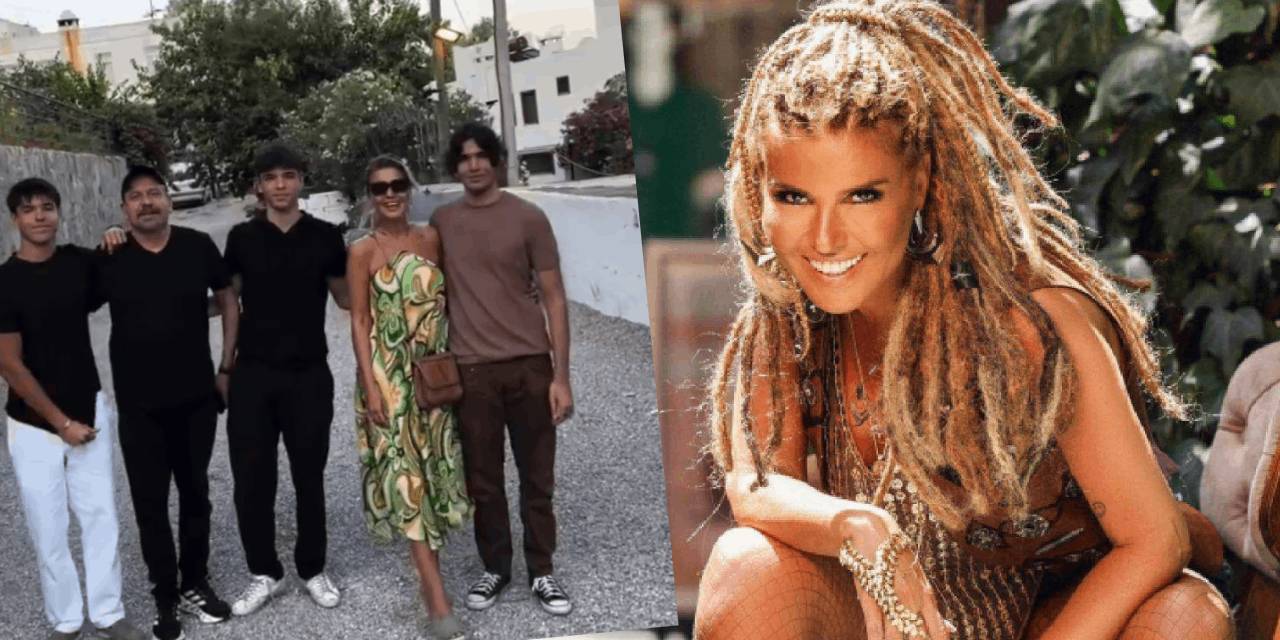 Gülben Ergen’den 'baba Bodrum’da' sürprizi