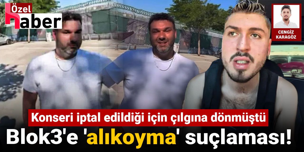 Blok3'e alıkoyma suçlaması! Ünlü rap şarkıcısı konseri iptal edildiği için çılgına dönmüştü