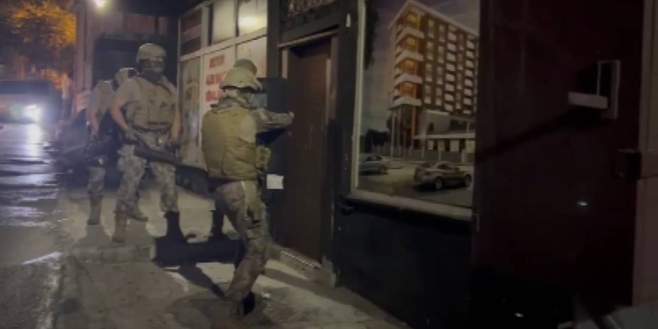 23 noktada mekan kurşunladılar: Çeteye operasyon