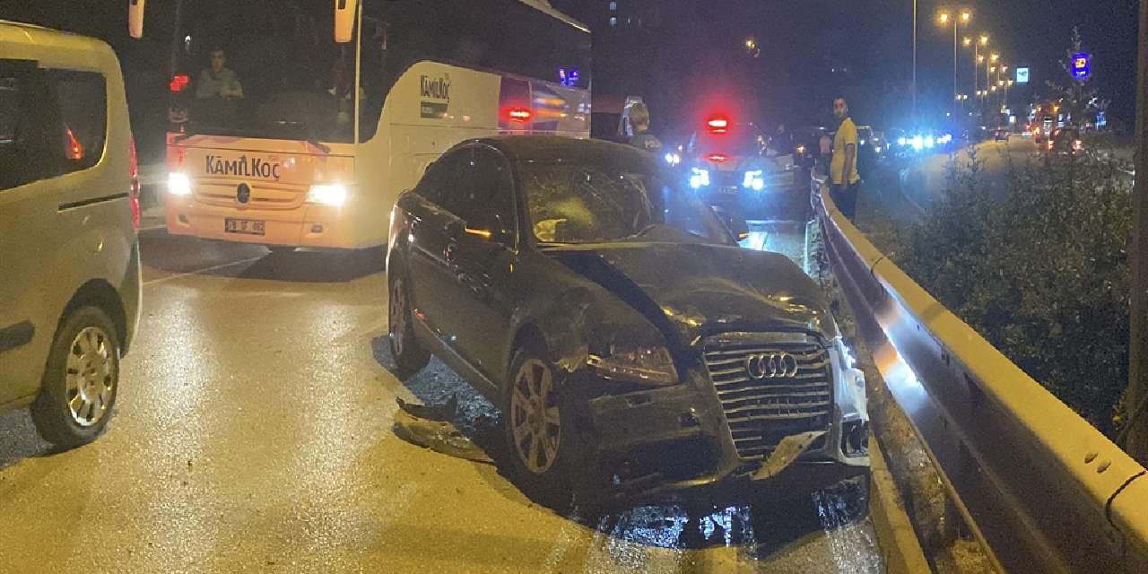 Karabük'te iki araç çarpıştı: Biri hayatını kaybetti