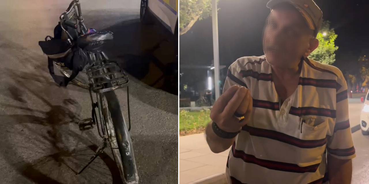 Alkollü bisiklet kullanan sürücüye binlerce liralık ceza