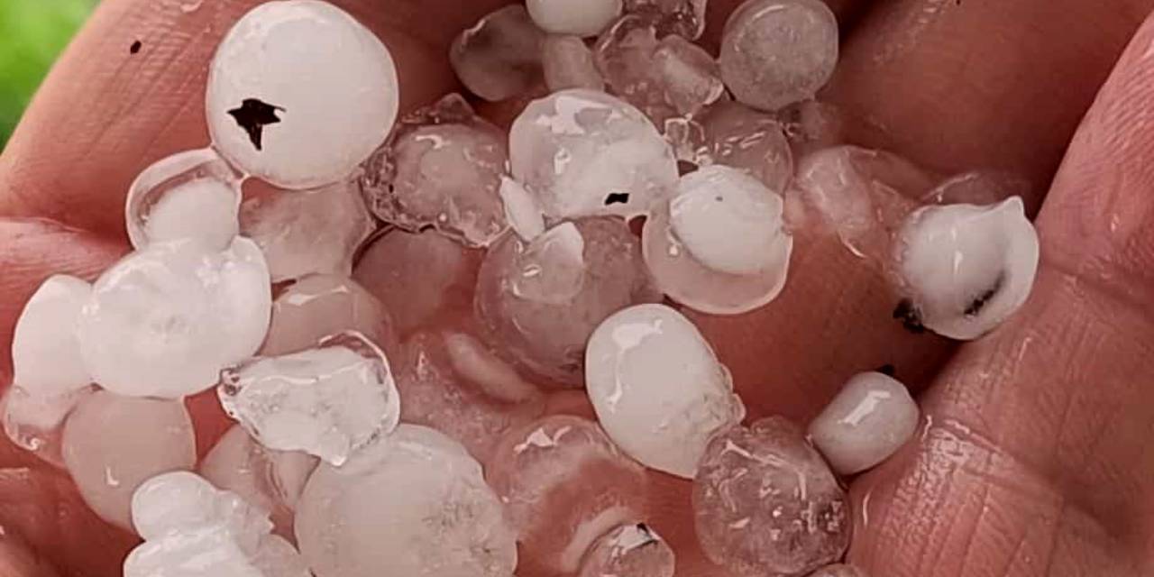 Temmuz ortasında dolu kabusu: Fındık büyüklüğünde yağdı!