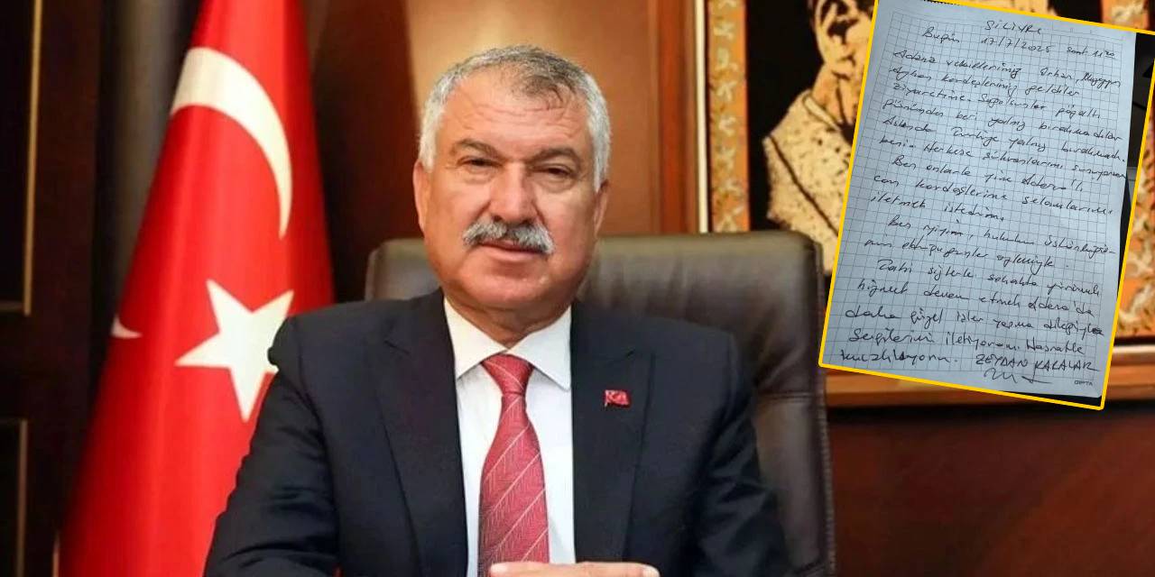 Zeydan Karalar'dan Adanalılara mesaj