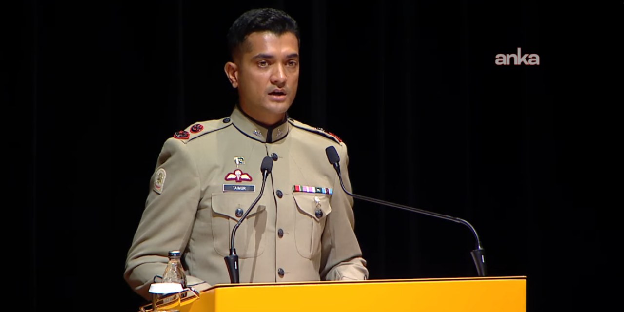 Kurmay Subay töreninde Pakistanlı Binbaşı konuştu: Atatürk'ün yetiştiği yerdeki öğrenimden gurur duyuyoruz