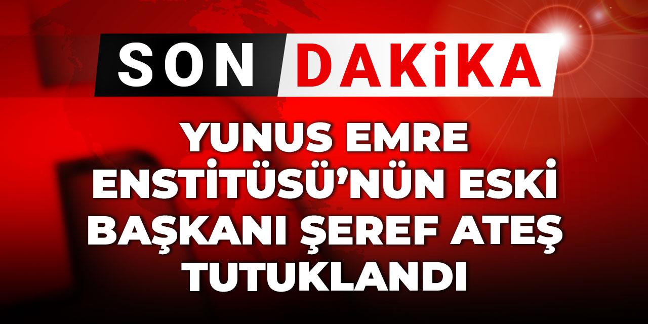 Son Dakika | Yunus Emre Enstitüsü'nün eski başkanı Şeref Ateş tutuklandı