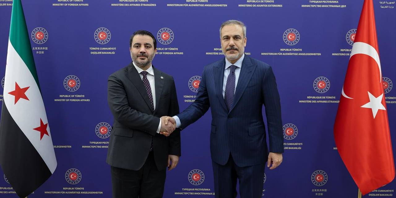Hakan Fidan Şeybani ile görüştü