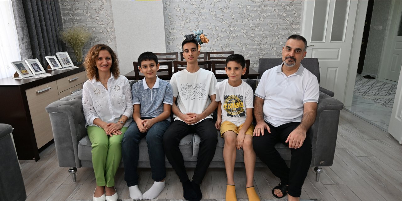 Gaziantepli aileden hem LGS hem de YKS birincisi çıktı