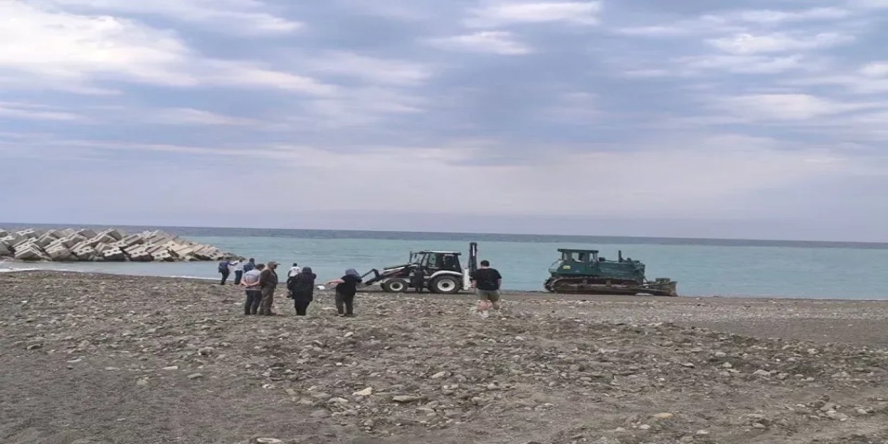 Deniz kenarında güneşlenirken üzerinden iş makinesi geçen kadın öldü