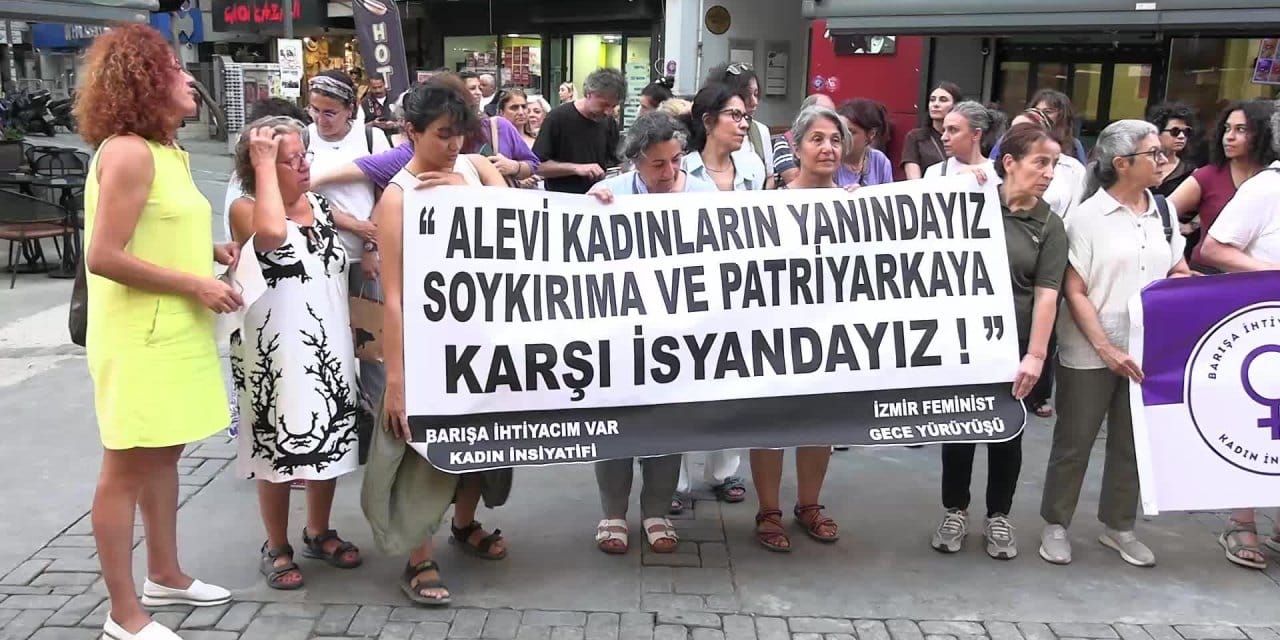 İzmir'de feministler Alevi ve Dürziler için bir araya geldi