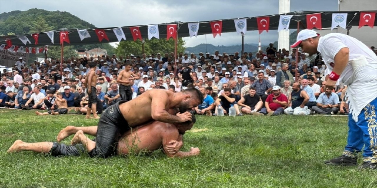 Salıpazarı'nda başpehlivan Fatih Atlı oldu