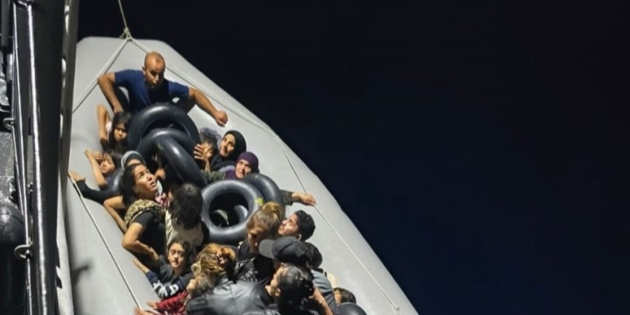 38 göçmen sevk merkezine gönderildi