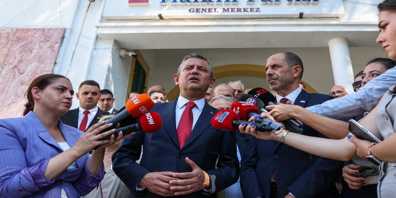 CHP lideri Özel'den anlamlı Kıbrıs mesajı