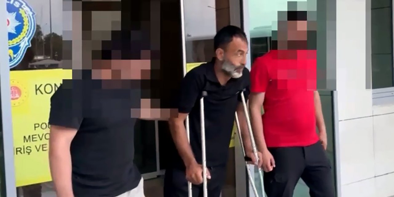 Uyuşturucu operasyonundan kaçarken ayağını kırdı