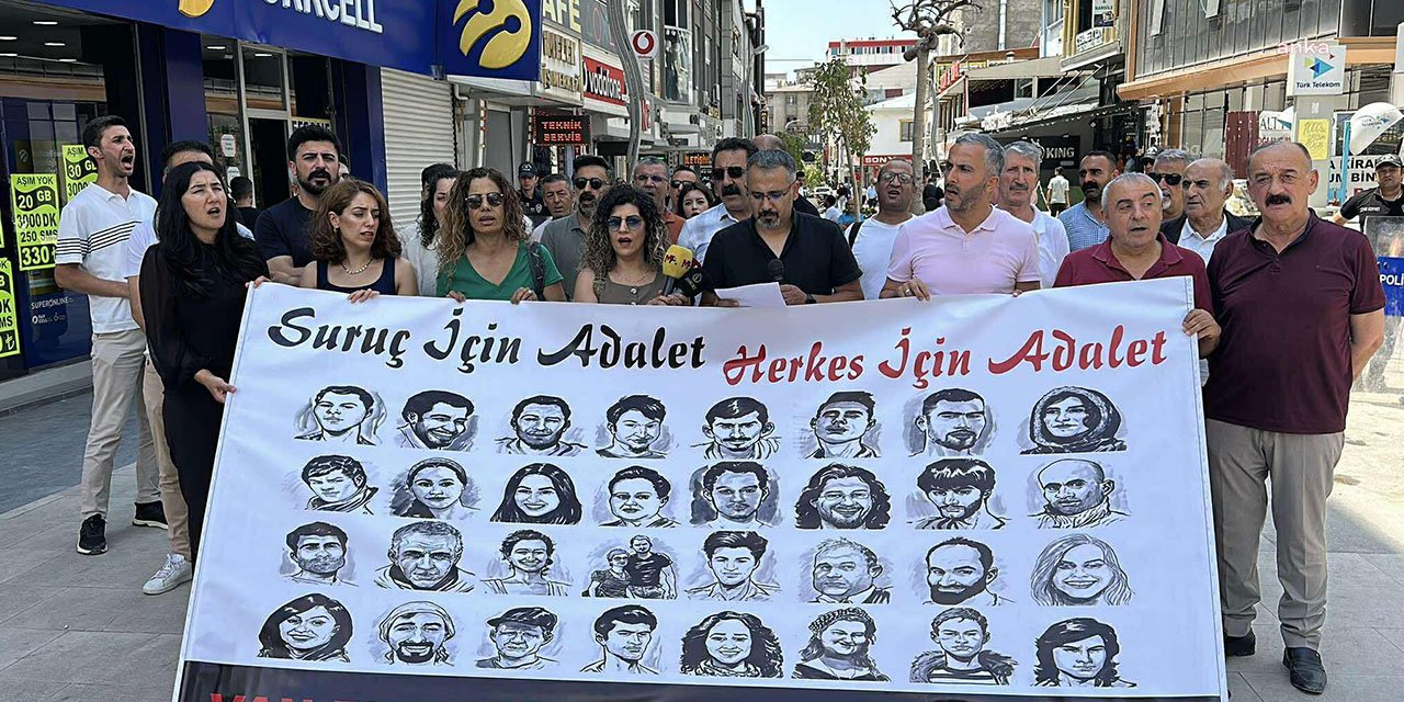 Van'da Suruç katliamı anması: Suruç için adalet, herkes için adalet