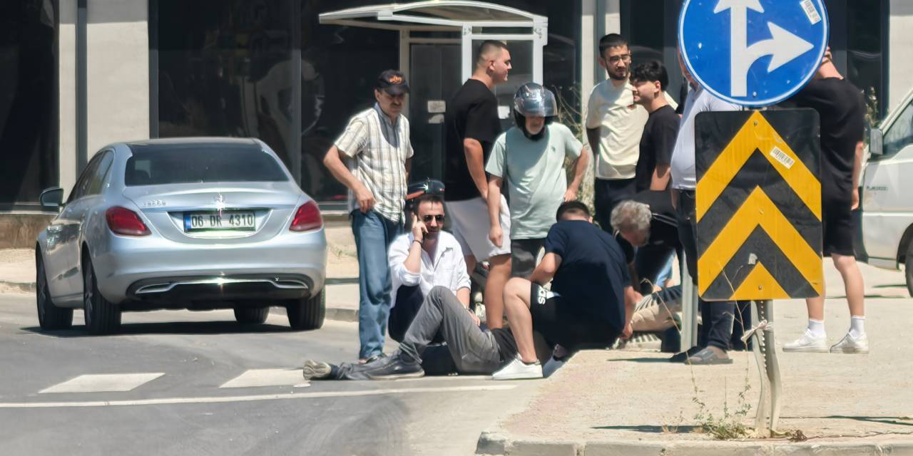 60 yaşındaki bisikletli cipe çarparak yaralandı
