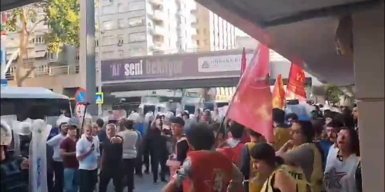 'Suruç Katliamı' yürüyüşünde çok sayıda gözaltı