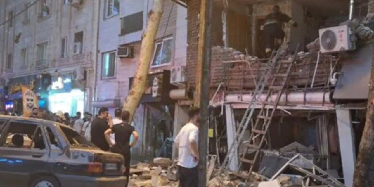 İran'da patlama: Ortalık savaş alanına döndü