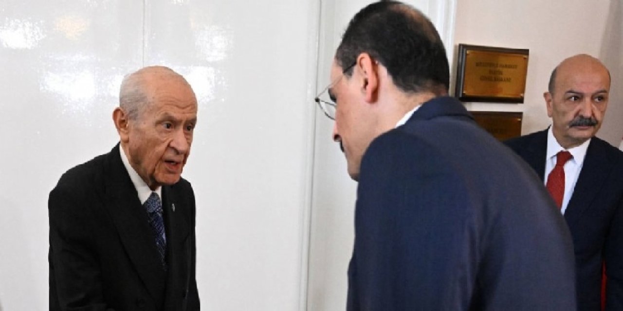 İbrahim Kalın süreç ziyaretine Bahçeli ile başladı!
