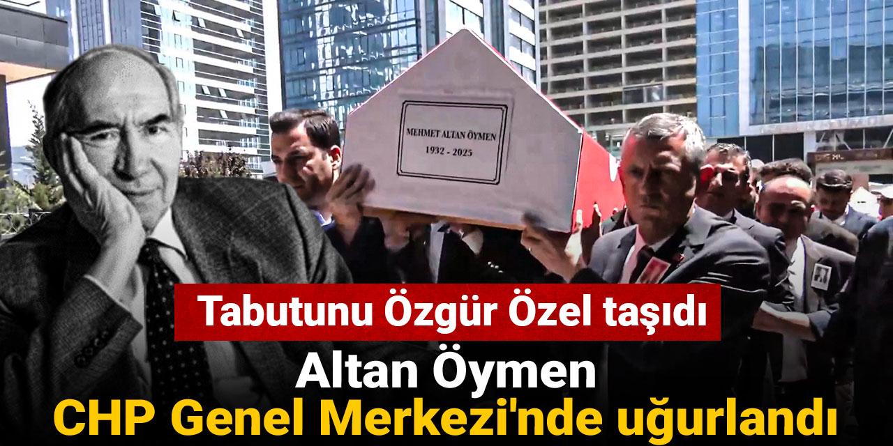 Altan Öymen son yolculuğuna uğurlandı