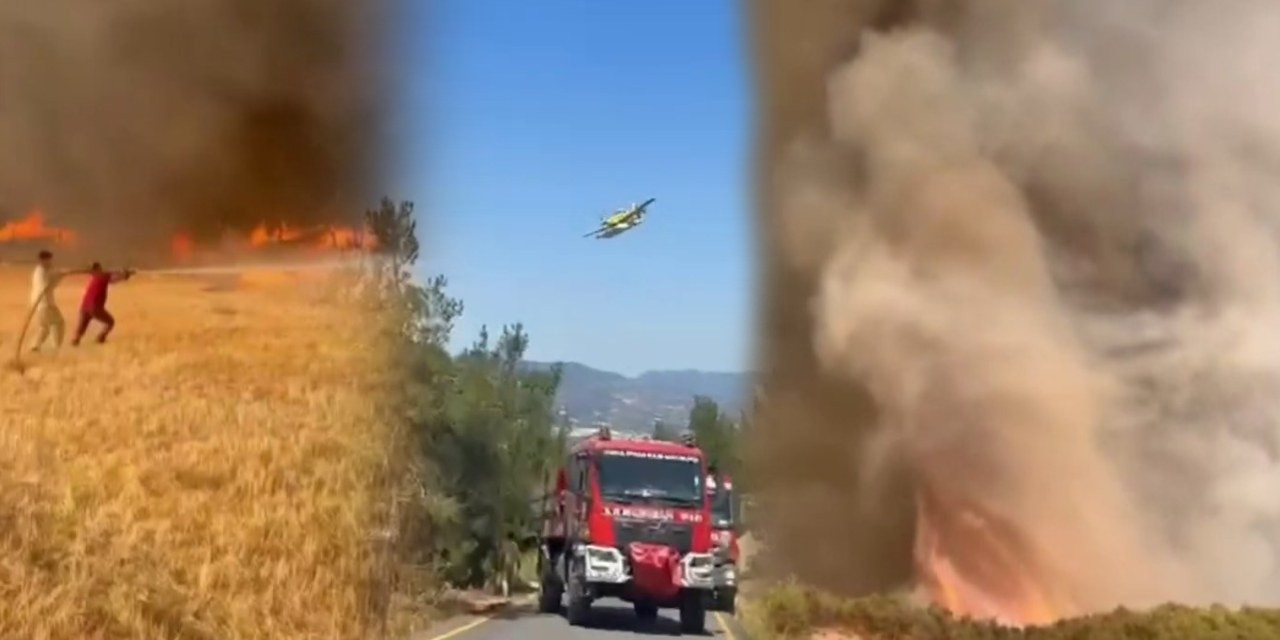 Sakarya yangının alev hortumu kabusu!