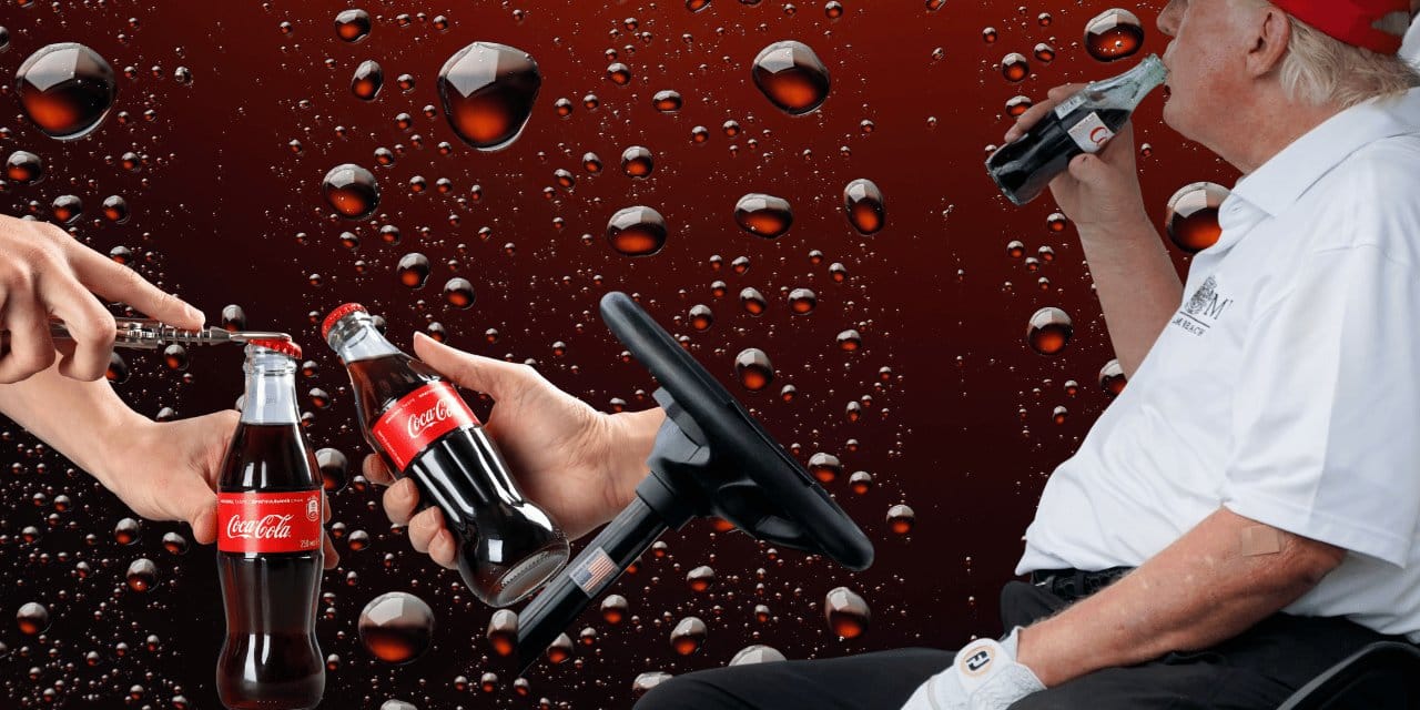 Coca-Cola'dan Trump formüllü yeni ürün: Tarih verildi