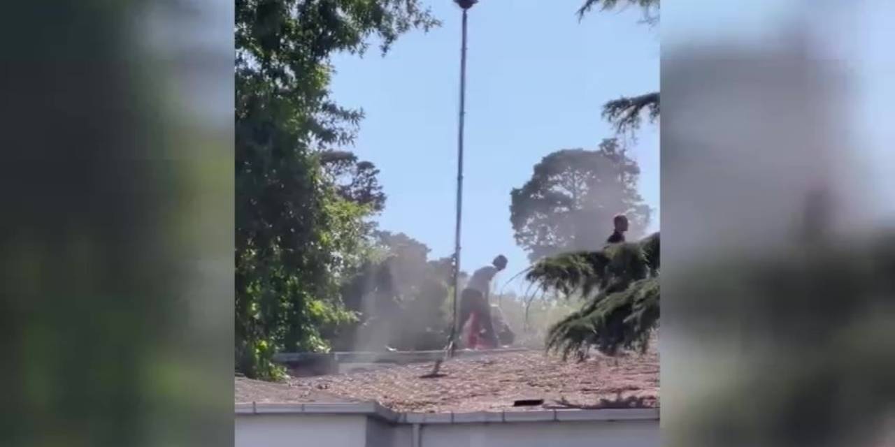 Sarıyer Baltalimanı Hastanesi'nde yangın!